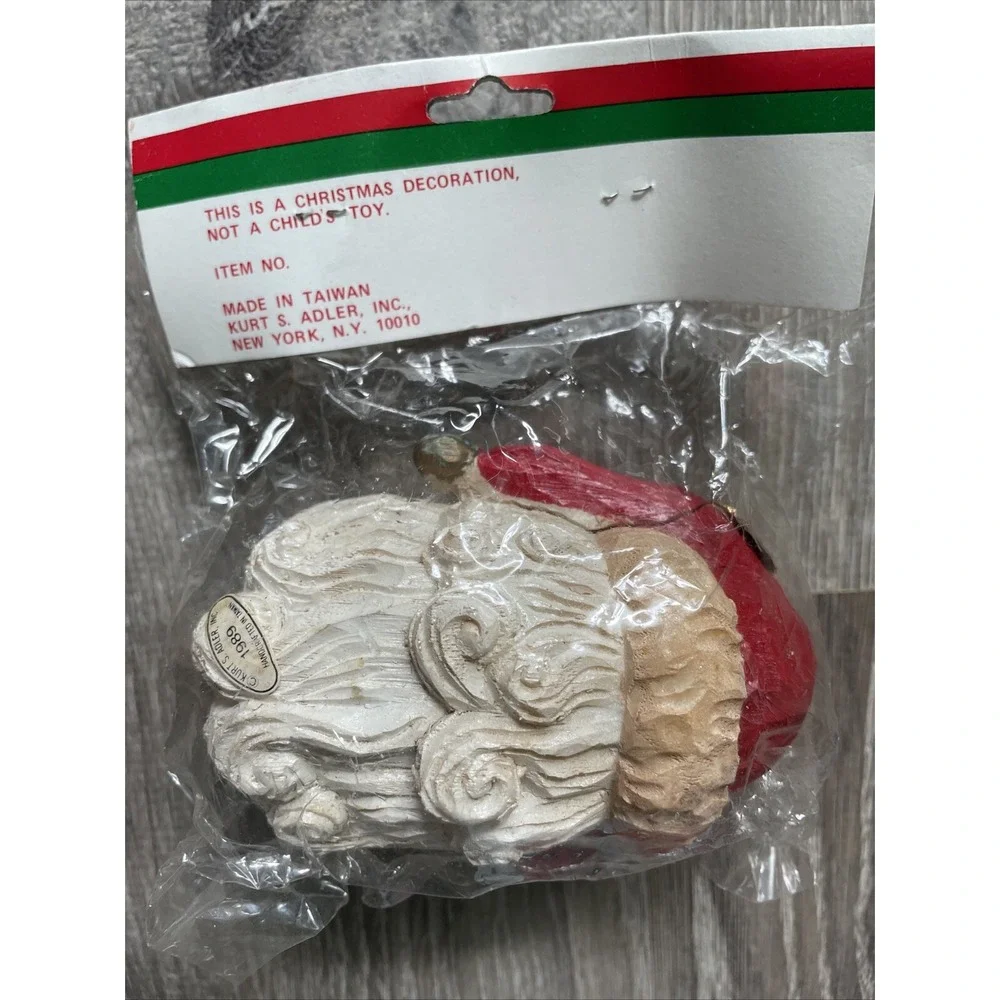 Vintage Santas World Kurt Adler Christmas Ornament 4.5